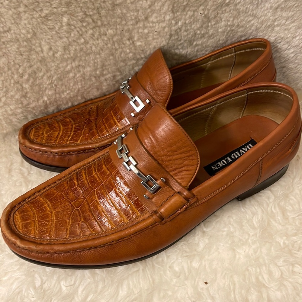 David Eden Ostrich loafers